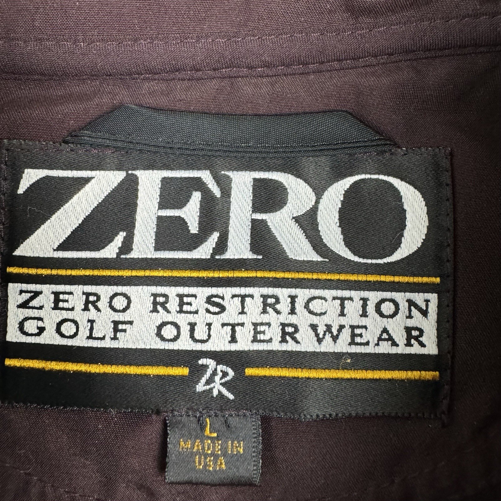 Zero Restriction Golf Windbreaker Jacket Men’s La… - image 3