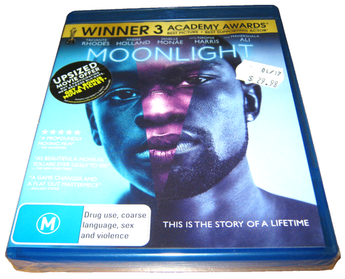 Moonlight - Trevante Rhodes - Blu-Ray - New Sealed - Region B