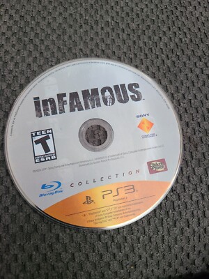 inFamous (Sony PlayStation 3, 2009) PS3 Collection Disc Only