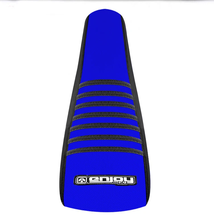 2000-2012 YAMAHA TTR 250 Seat Cover By Enjoy MFG BLACK BLUE BLACK RIBS #92 - Image 2 of 4
