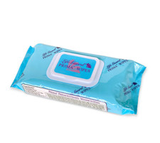 Prima Wet Wipes Adult Premoistened Washcloths Aloe Vera soothing 48/pk