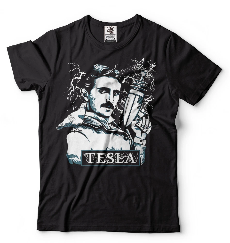 Nikola clearance tesla shirt