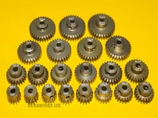 Pinion Gears MOD 0.6 .6 13T to 33T Hard Aluminium 7075 3.175 (1/8th) Bore