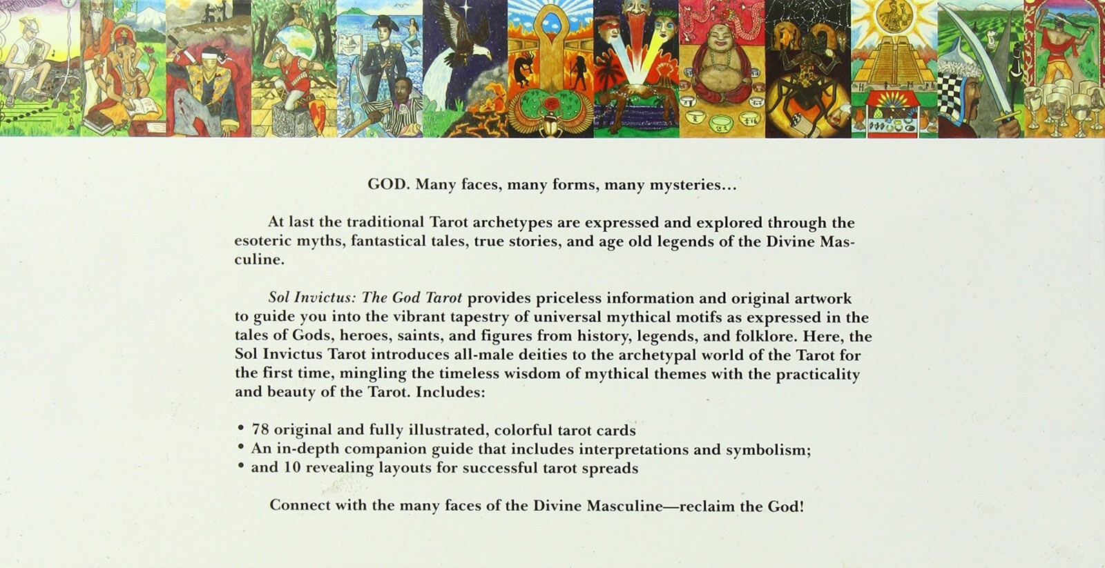 Sol Invictus: the God Tarot : The God Tarot by Kim Huggens (2007, Mixed  Media) for sale online | eBay