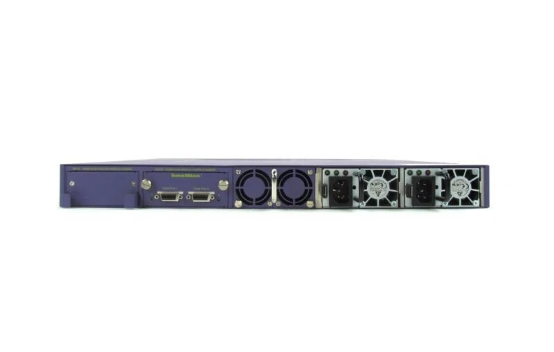 Extreme Networks X460e-24p 24-Port PoE Gigabit Switch w/2 Pwr & 2-port 10GB SPF+ - Image 4 of 4