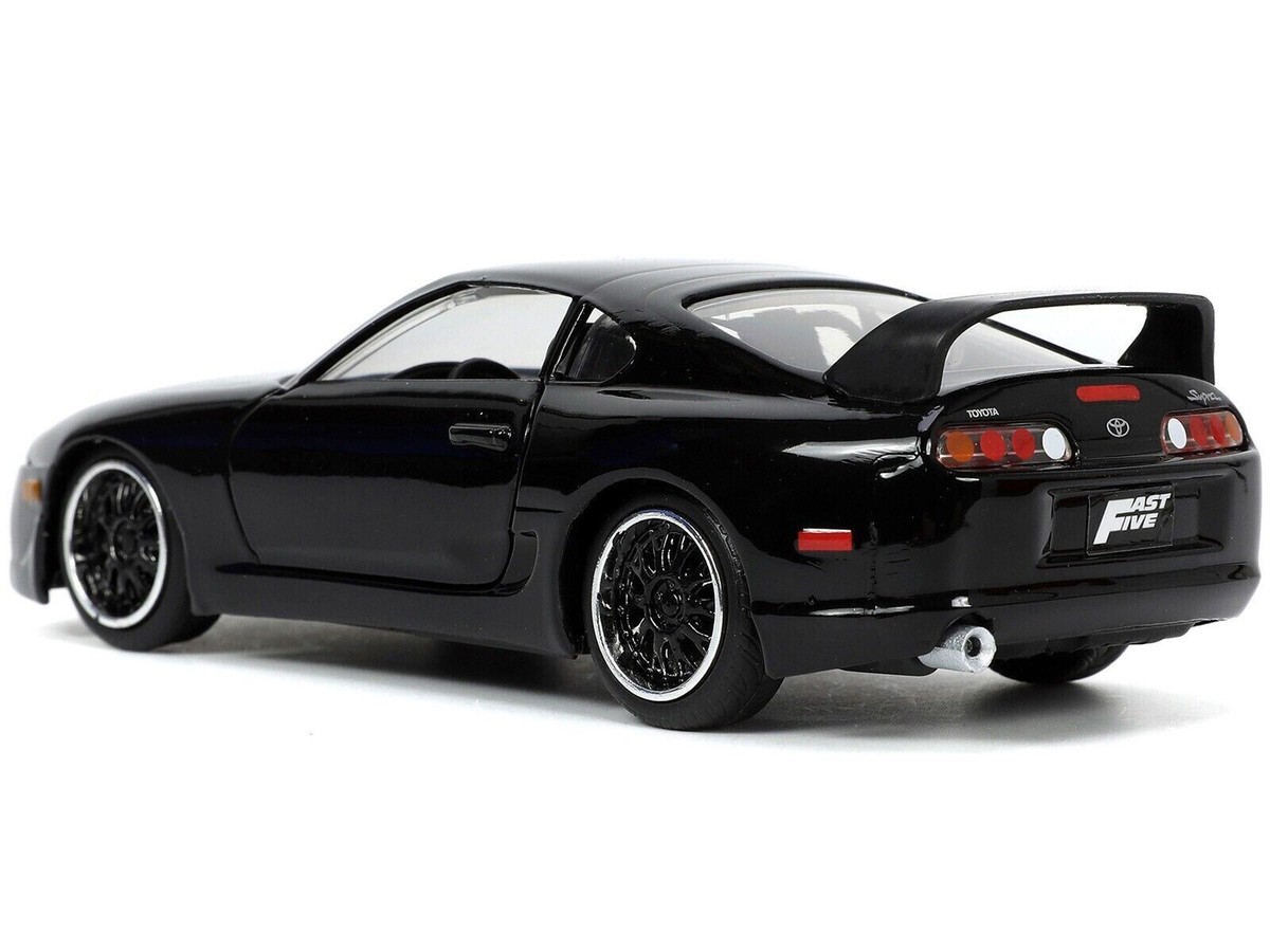 Jada 1:32 Fast & Furious 1995 Toyota Supra Black Diecast Model Car