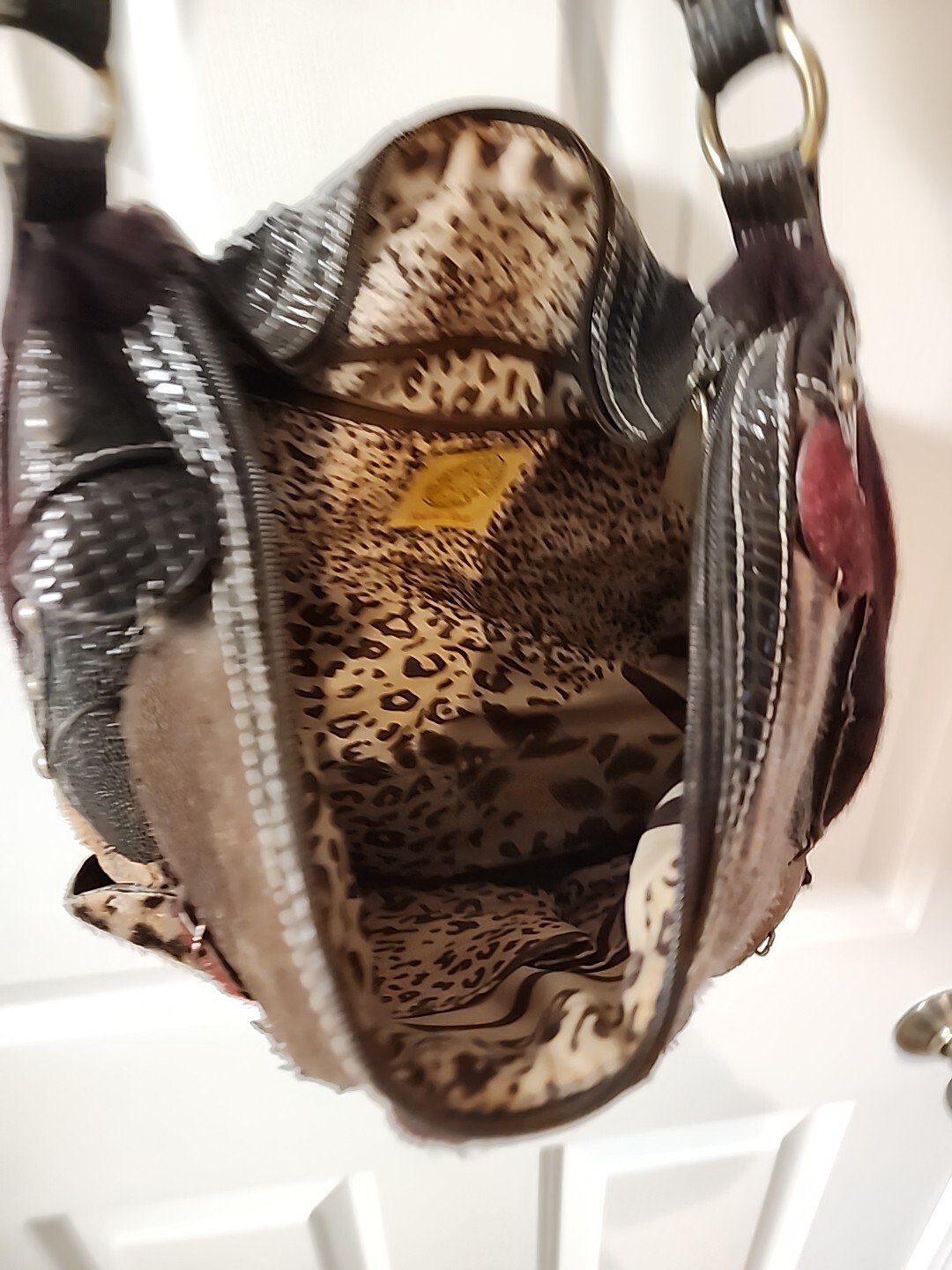 Patchwork Ruby Rd. Shoulder Purse - image 7