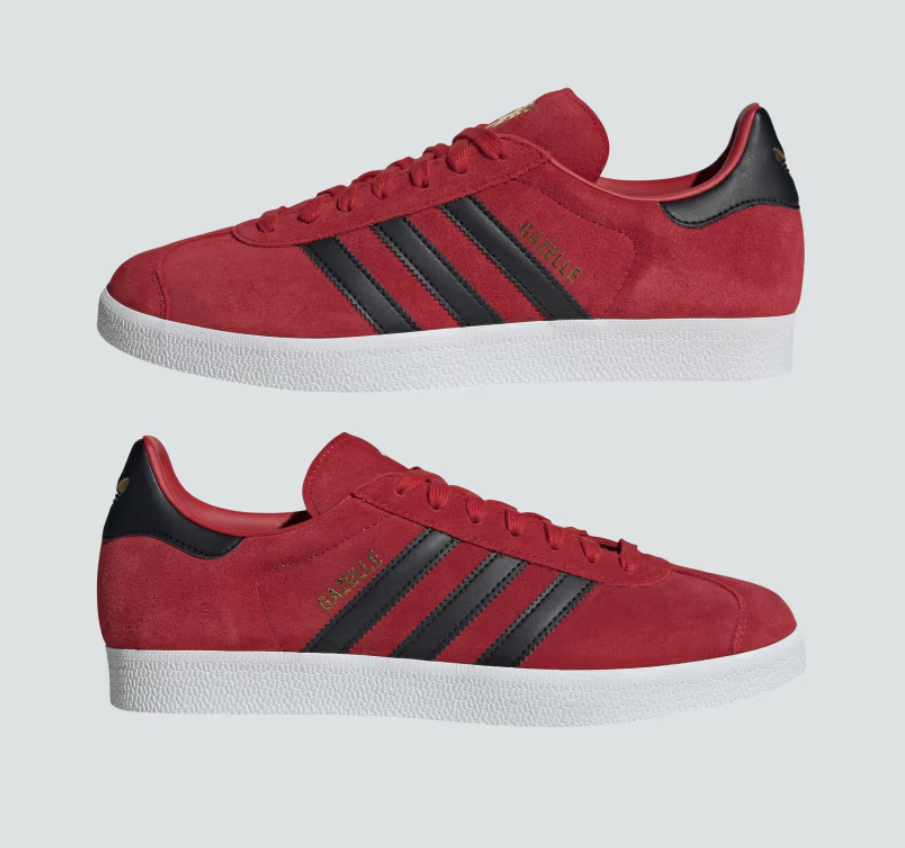 Size 10.5 - adidas Manchester United x Gazelle Red Black for Size 10.5 - adidas Manchester United x Gazelle Red Black for