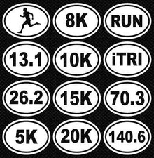 Oval Running Decal 13.1 26.2 5k 8k 10k 15k 20k Run Itri 70.3 Triathlon Oval Running Decal 13.1 26.2 5k 8k 10k 15k 20k Run Itri 70.3 Triathlon