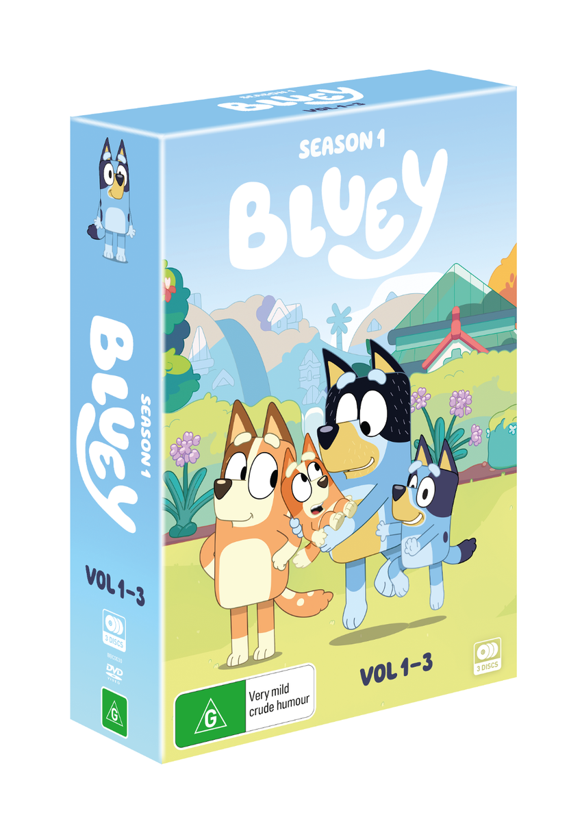 BRAND NEW Bluey : Volume 1-3 Pack (DVD) R4 Season 1 | eBay Australia