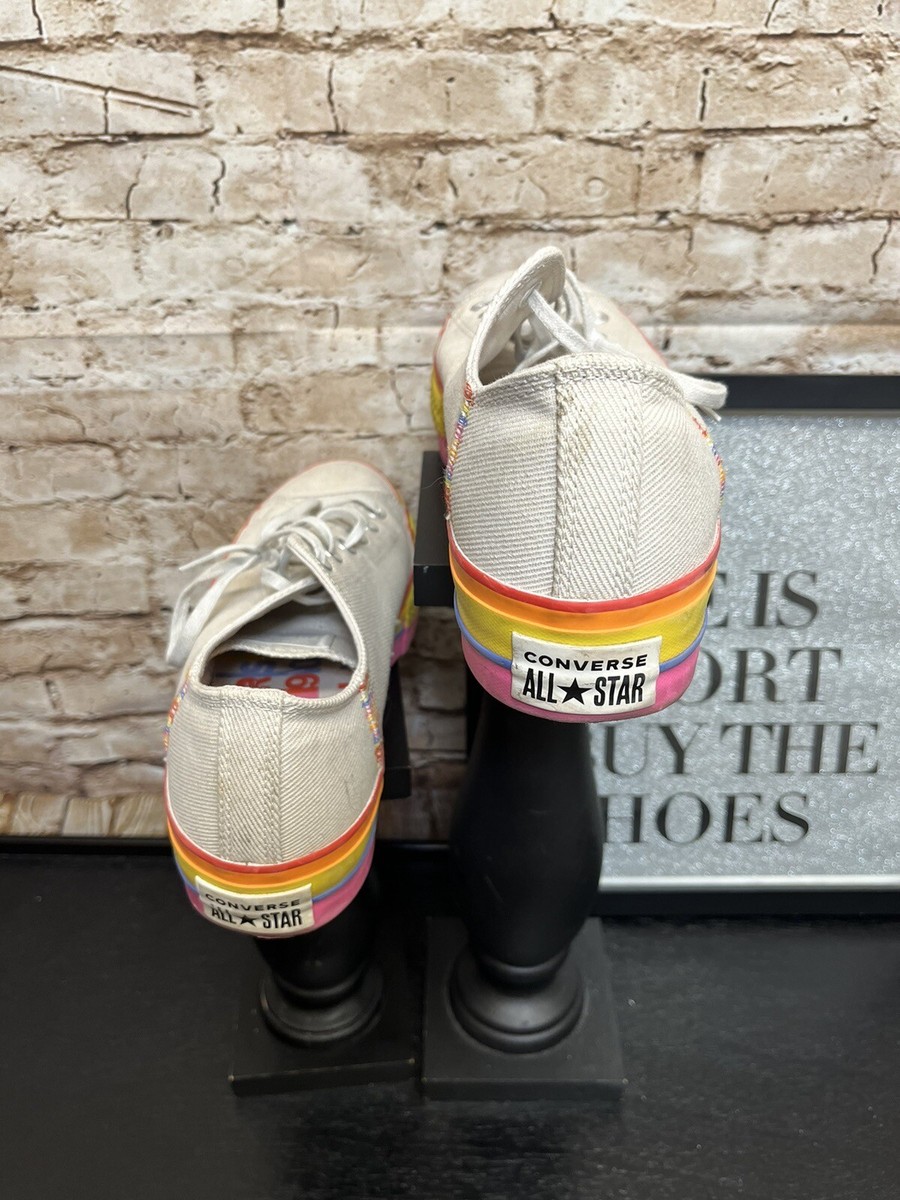 Converse Limited Edition 1908 Collection Rainbow Platform