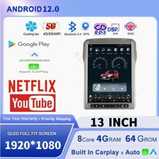 13" Android 12 Tesla Style Full Screen Gps Radio For Ford F250 F350 2013-2016
