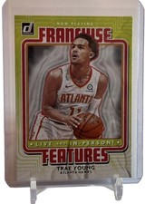 2020 Donruss Basketball Franchise Features Trae Young Atlanta Hawks Card #1