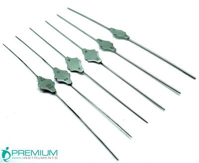 Bowman Lacrimal Probe 6'' Surgical ENT 0000-000, 00-0, 1-2, 3-4, 5-6,7-8 Set of 6