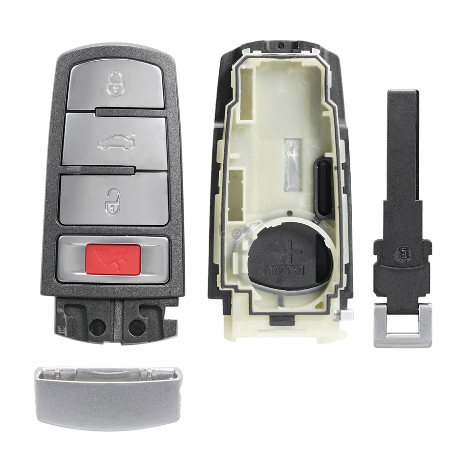 Carcasa de llavero 4B para Volkswagen VW Passat CC 2007 2008 2009 2010 2011 2012 2013 Foto 4 de 4