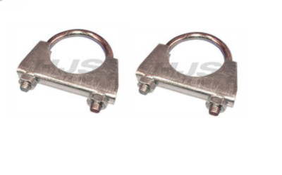 2 x HJS Auspuffschelle Bügelschelle U Bolt Clamp U-Bügel Schelle Ø 50 mm
