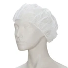 Disposable Head Cover White | Disposable Fleece Hood | Hair Protector | Hygiene - 100 Count