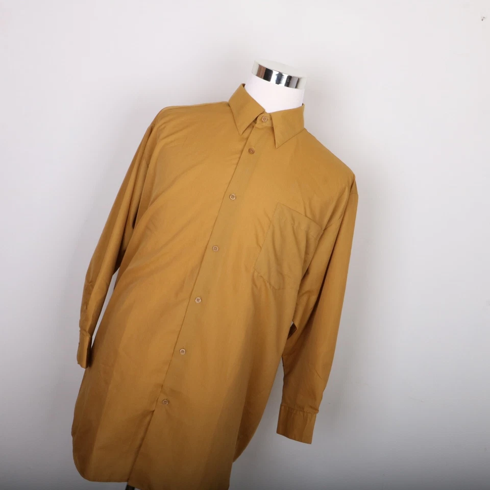 Haband Executive Division Button Down Casual Dress Shirt Men 17.5M - Image 2 of 4