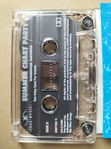Summer Chart Party original 1990 Trax Cassette - Picture 3 of 5