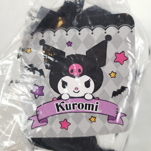 Peluche Kuromi Lolita 6" peluche bambola teschio pizzo orlo nuovo sigillato Sanrio 2022 - Foto 7 di 8