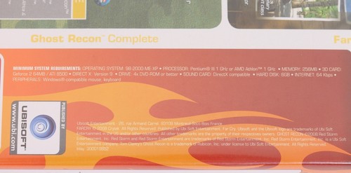 FarCry + Tom Clancy’s Ghost Recon 2 PC Game in 1 for Windows XP, Vista, 98, ME - Picture 3 of 4