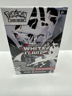 Pokemon Scarlet And Violet White Flare Booster Bundle Box Factory Sealed 