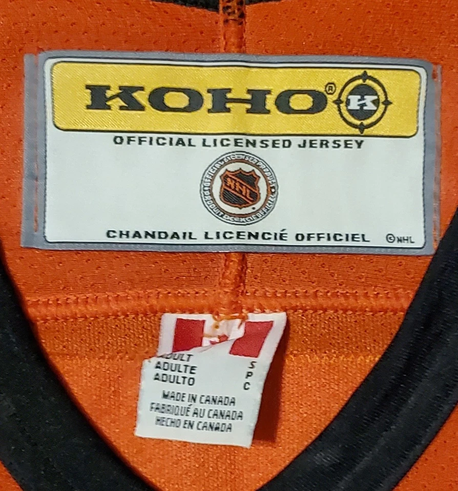 Camiseta deportiva vintage firmada por Koho Philadelphia Flyers Tony Amonte adulto pequeña Foto 4 de 4