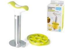 Vacu Vin Manual Slicer Stainless Steel, White Plastic