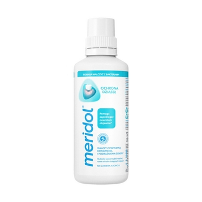 8718951560437 meridol Ochrona Dzise Pyn do pukania jamy ustnej 400 ml Merido 5390₽