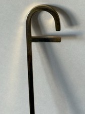 SALVATORE FERRAGAMO VINTAGE ITALIAN BRASS MODERN SHOE HORN SHOEHORN LIMITED ED