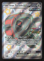 Iron Treads ex - 073 Paldean Fates Stamped Black Star Promo