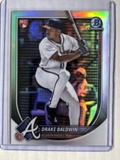 2025 Bowman Chrome Drake Baldwin Rookie Red Redemption Braves 