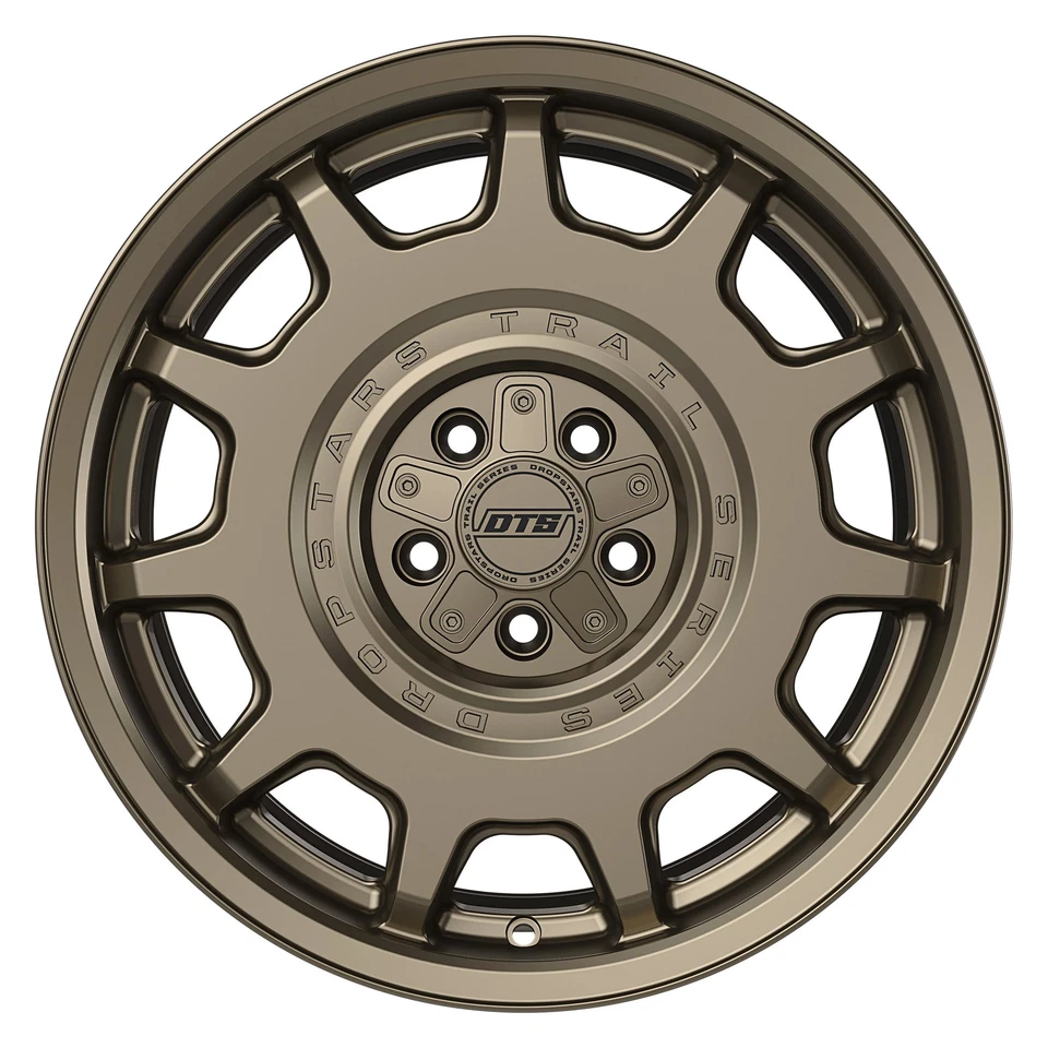 Dropstars 607BZ Wheel 17x8 (35, 5x114.3, 73.1) Bronze Single Rim - Image 2 of 3