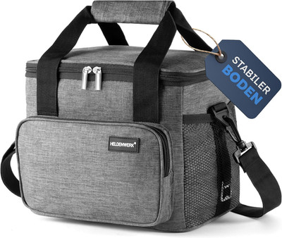 HELDENWERK  Kühltasche Klein Faltbar   12H Kühlleistung   Thermotasche Auslaufsi
