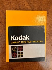 Kodak Graphic Arts Film 4x5 Kodalith 2556 Ortho Type 3 Partial Box Exp 09/1997