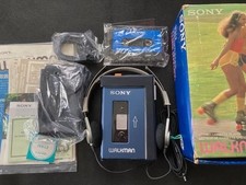 SONY Cassette Player Walkman TPS-L2 Late model Boxed Tested Free Shipping 2549-4