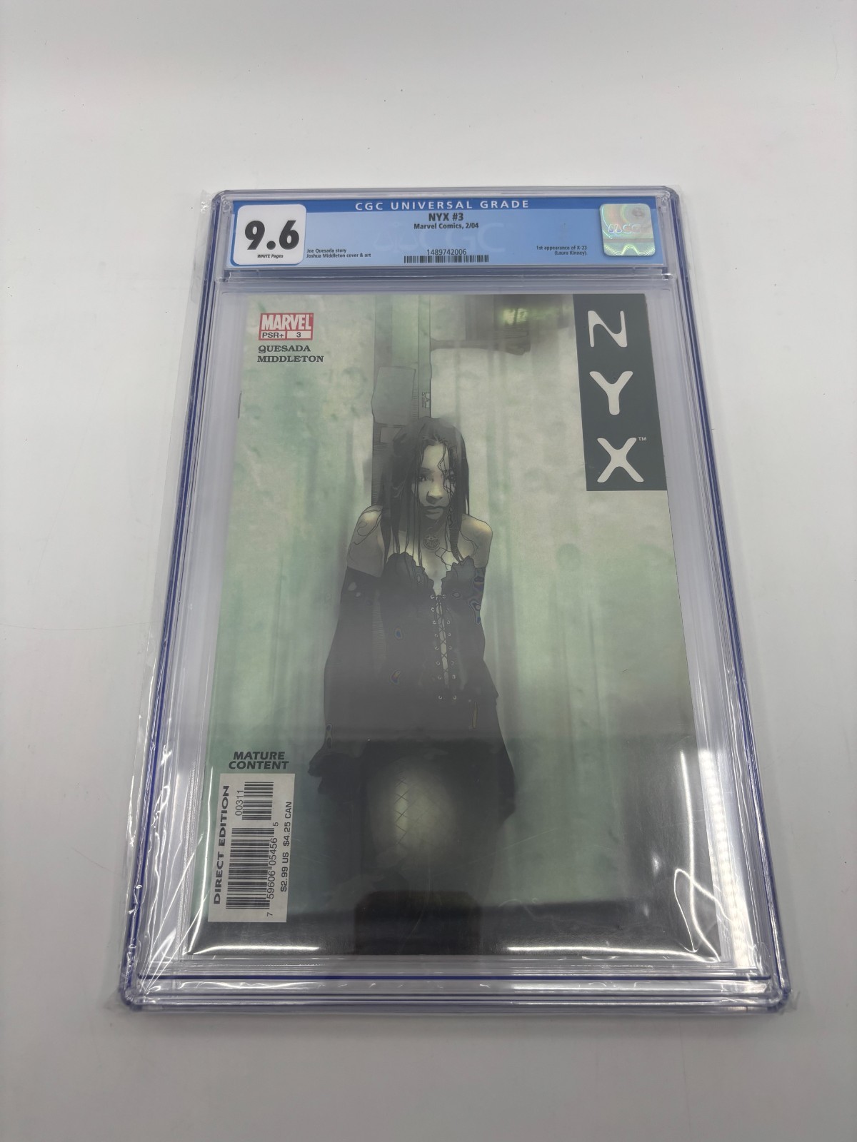 アメコミリーフ NYX #4 CGC 9.6 評価 NYX #4 Value - GoCollect