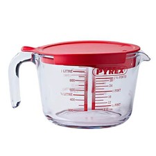 Pyrex Classic 1.0L Measuring Jug With Lid