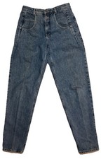 Vtg Guess Pascal 075 Loose Fit Tapered Blue Jeans 80s 90s Mom Dad Denim 29 X 32