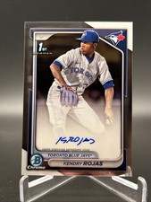 KENDRY ROJAS 2024 Bowman 1st Chrome Autograph #CPA-KR Auto Twins
