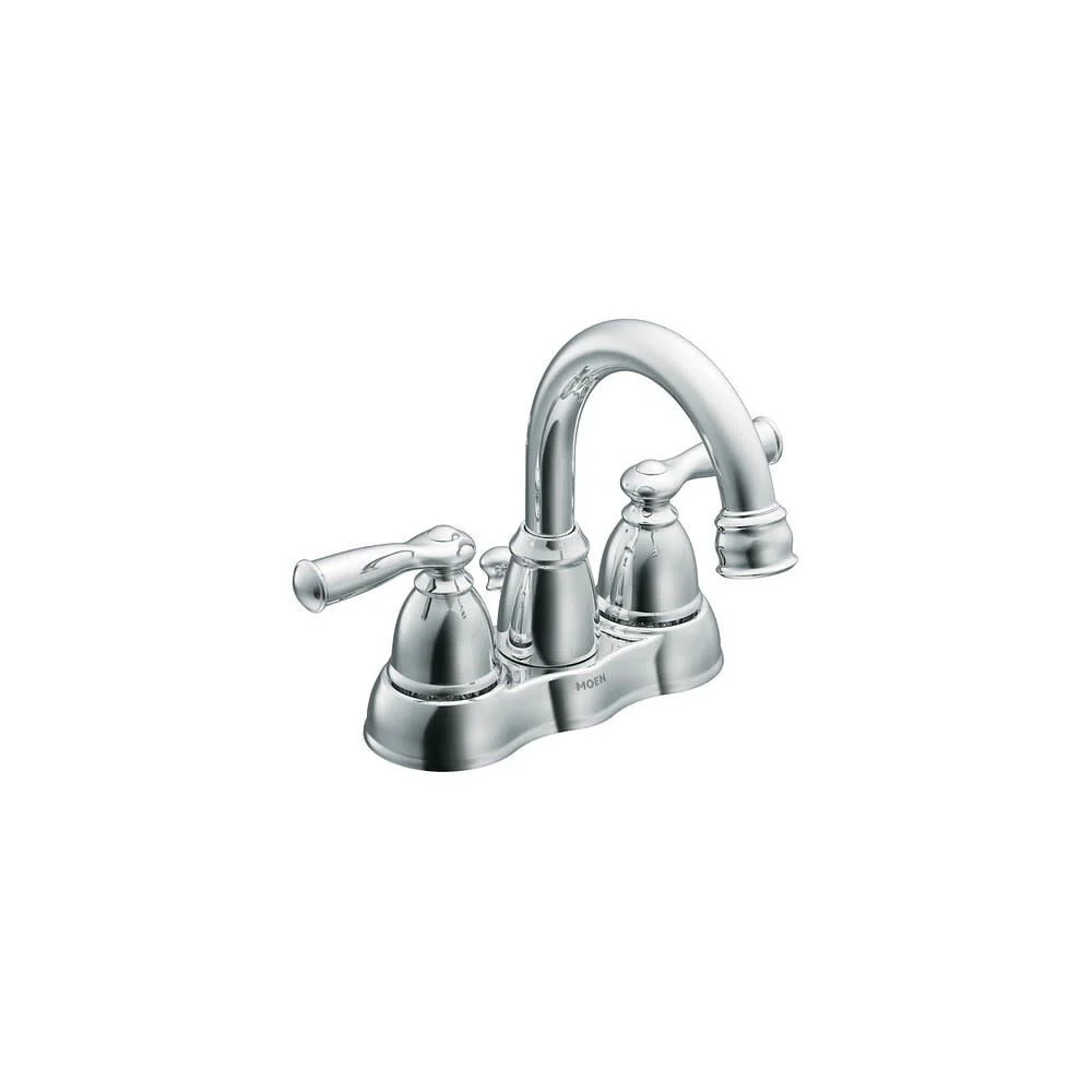 Смеситель для ванной комнаты Moen Banbury Хромированный с 2 ручками и высокой дугой 18790₽