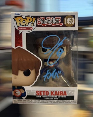 Funko Pop! Seto Kaiba #1453 Yu-Gi-Oh! autographed by JVA Hikaru Midorikawa