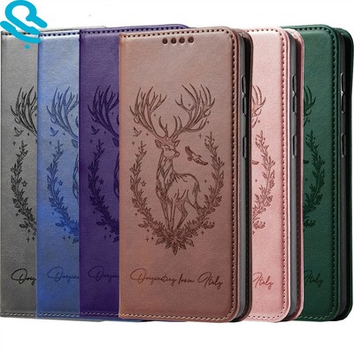 Handy Hülle für Huawei Honor 300 200 100 90 80 X9B X8B Hirsch Magnet Wallet Case