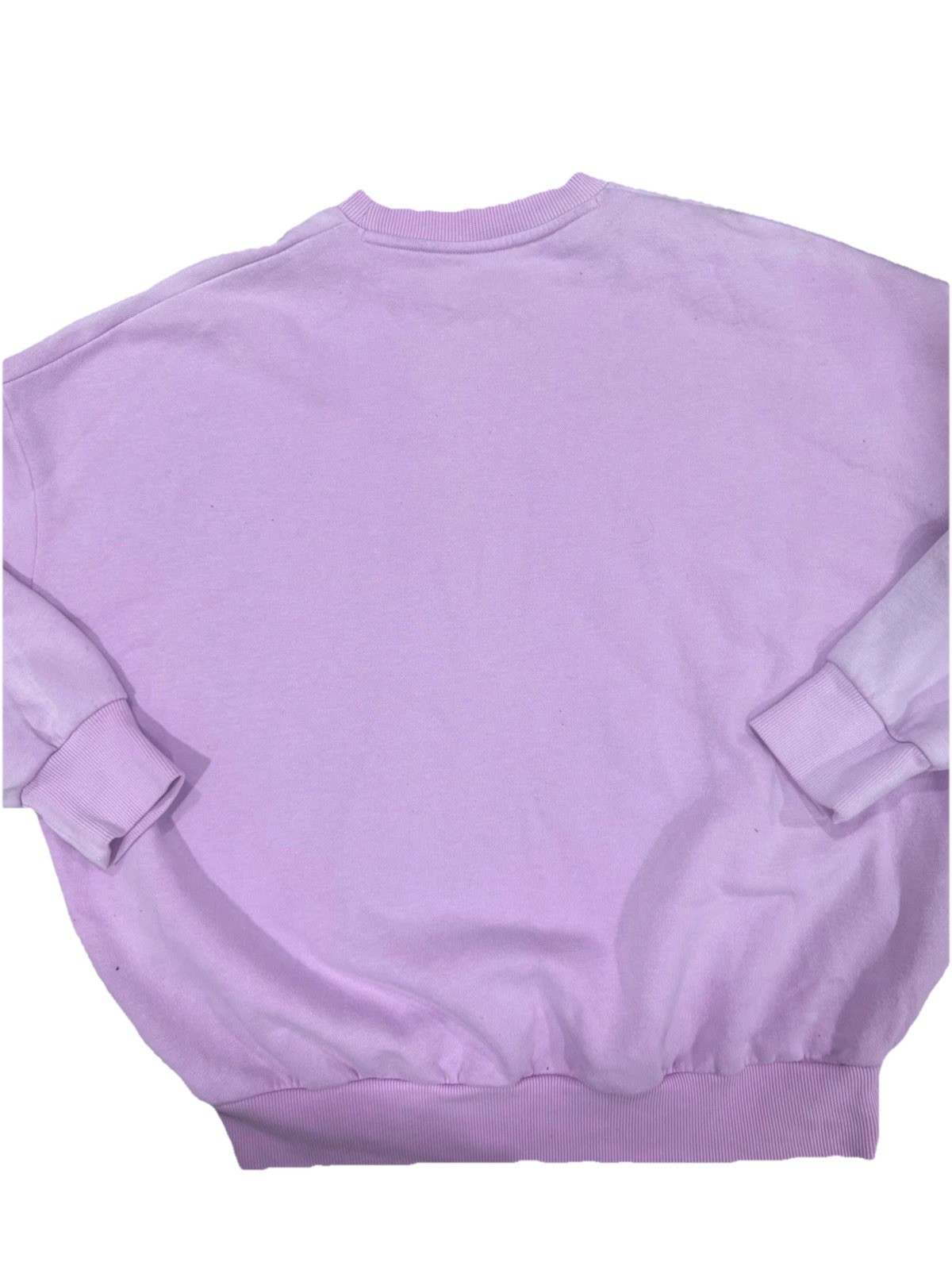 Under Armour Rival Fleece Oversized Crew Sweatshirt In Pink Size Small thumbnail 4