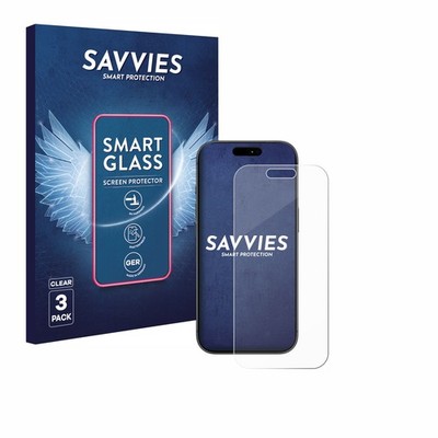 3x Displayschutzglas für Apple iPhone 17 Pro Panzerfolie