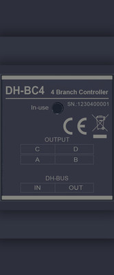 Videotürsprechanlage Zubehör DT-DBC4 MODUL Sternverteilung