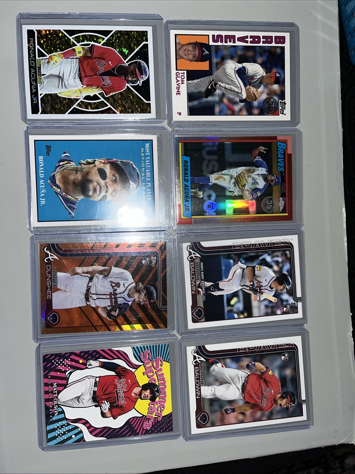 Drake Baldwin 2025 TOPPS UPDATE Rookie & Debut |Ronald Acuna Jr Topps Black Gold