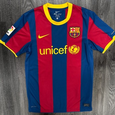 Original Nike Barcelona 2010/2011 Heimtrikot Herren Small S