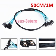 6 SATA III 6Gbps SAS Cable for Server 6 SATA 7Pin to SATA 7Pin Data Cable 0.5/1m