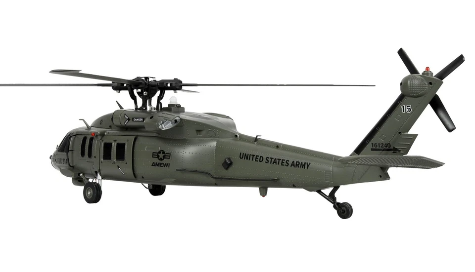 Amewi UH60 Black Hawk Marine 6G/3D RTF RC Helikopter im Koffer - Bild 4 von 4